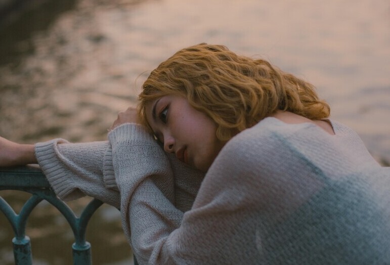 Sad and Worried Woman