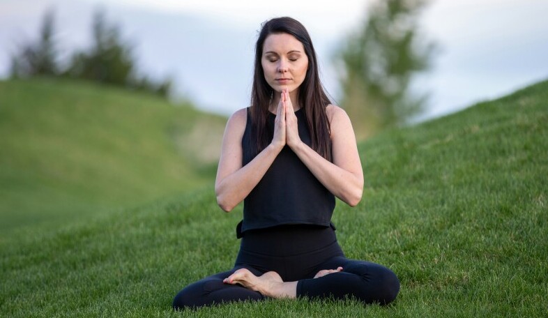 Girl Meditating