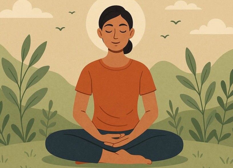 Woman in Meditation