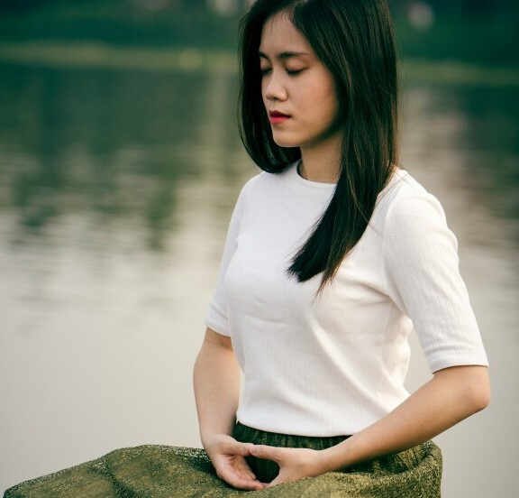Woman in Meditation