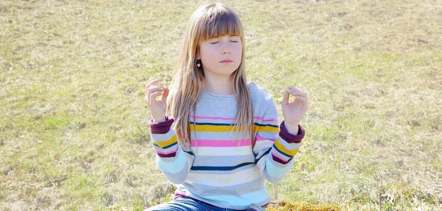 Girl Meditating